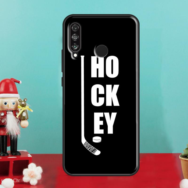 Ice Hockey Player For Huawei Nova 10 9 SE 12i 12s 11i 8i Y90 Y60 Y70 Y72 Y73 Y61 Y91 P30 P40 Lite P60 Pro Case