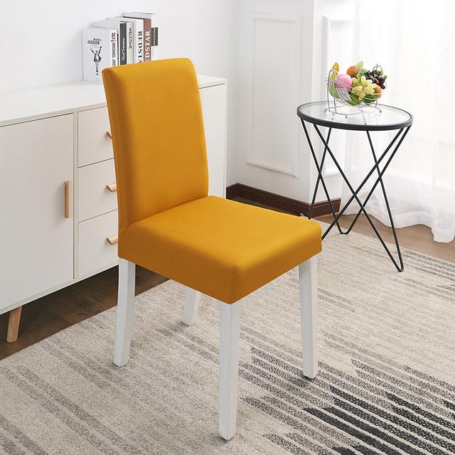 Color Stretch Spandex Dining Room Chair Covers Slipcover Living Room Home Party Wedding Decoration Chair Cover