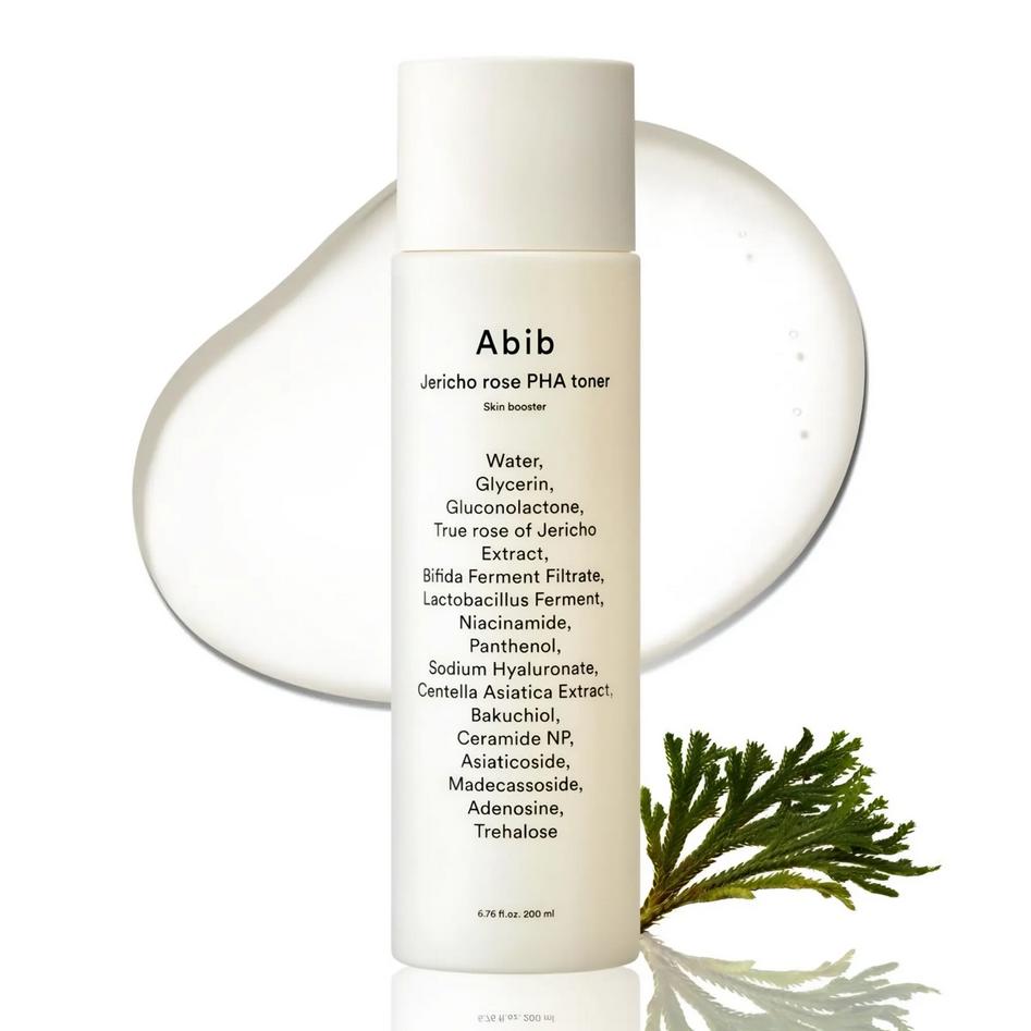 Abib Jericho Rose PHA Toner Skin Booster 200ml / Slow-aging Firming, Hydrating, Moisturizing, Korean Cosmetics, Kbeauty