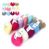 Popular Soft Mohair Pashm Knit Angora Long Wool Yarn (12 Colors A Set)