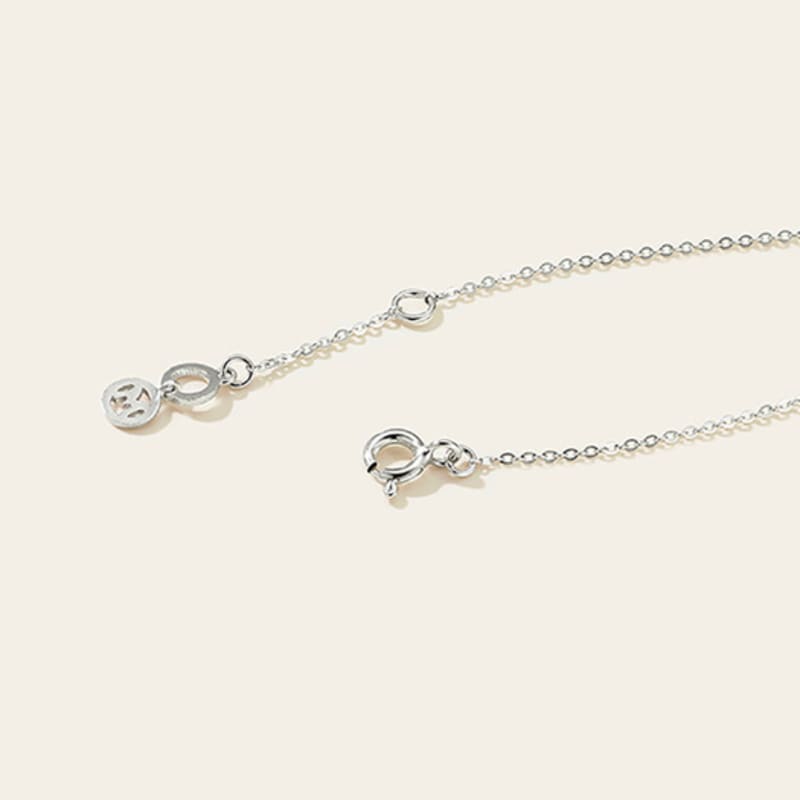 METROCITY JEWELRY M Basic Sterling Silver White Necklace A231SN9115WPA