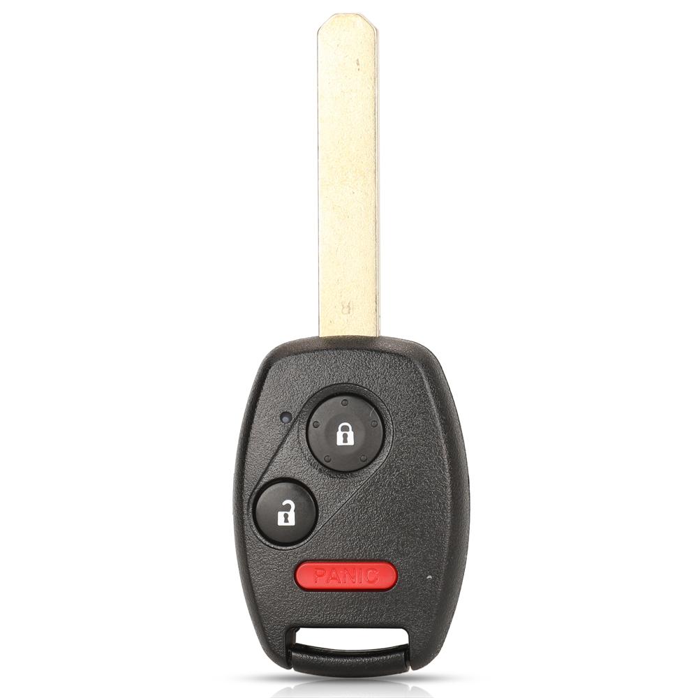 jingyuqin With Buttons pad Keyless Entry Remote Car Key Fob For Honda Accord 2003 2004 2005 2006 2007 4BUTTONS