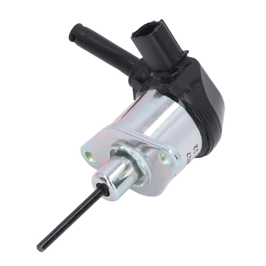 12V DC Fuel Shutdown Solenoid Valve 1A021‑60017 Engine Cut Down Flameout Valve for Kubota V2003