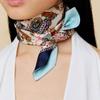 Daks Navy Silk Twilly Scarf Paisley Dcsc6e552n2