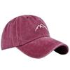 Outdoor Sunproof Baseball Hat with Embroidery Mountain Adult Breathable Visor Hat Teen Sunproof Hat for Cycling Hiking