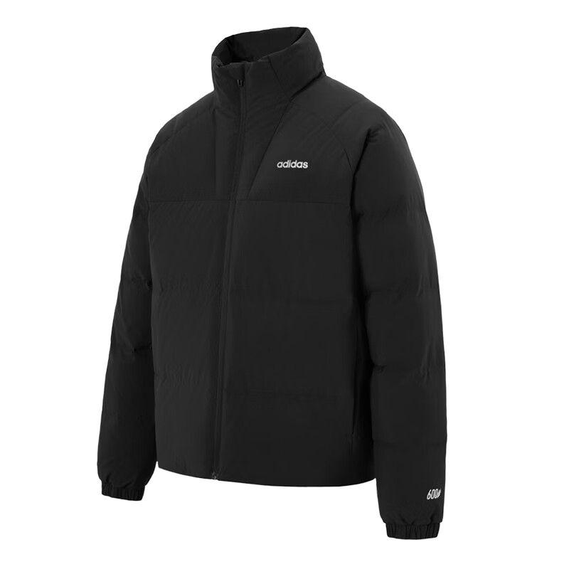 Adidas Down Jackets Men s Black Stand Collar Moderate KC4635