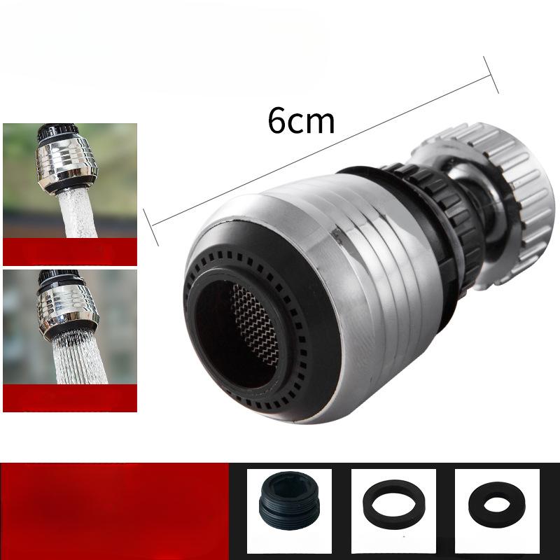 Baterie Cap anti-stropire Presurizat Filtru rotativ de 360 ​​de grade Aerator universal pentru robinet de bucătărie Extensie extinsă Economizor de apă