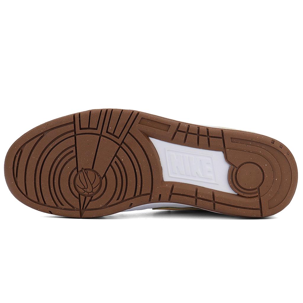 Nike Full Force Apollo Height Increasing Abrasion Resistant Low top Skateboard Shoes Men's Gold HJ3485-121(Team1786-)