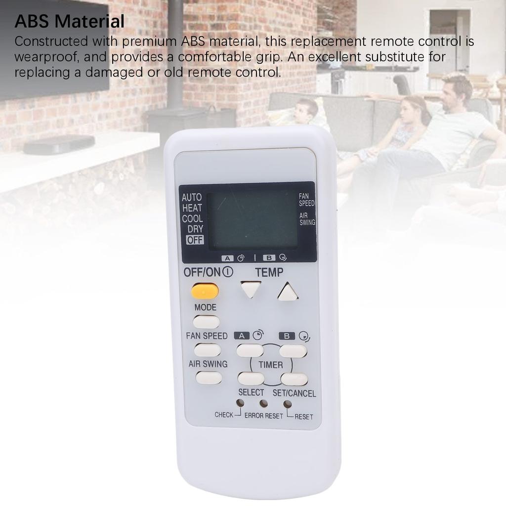 Náhradní AC dálkové ovládání pro A75C3078 A75C3205 Klimatizace Na baterie ABS