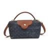 Denim bag women's summer new fashion niche shoulder messenger bag high-end small square bag