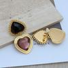 Elegant Light Luxury Shell Heart Earrings for Gentle, Sweet Style