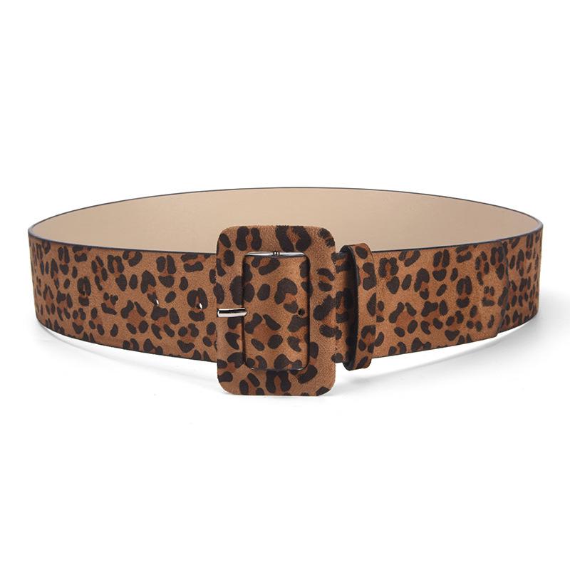 Retro Y2K Faux Suede Wide Belt: Plush, Skirt-Style, Fashionable Women's Waistband