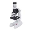 Kids Microscope Kit 100X 600X 1200X Magnification 3 Objective Lens Microscope Toy for Scientific Educational Experiment