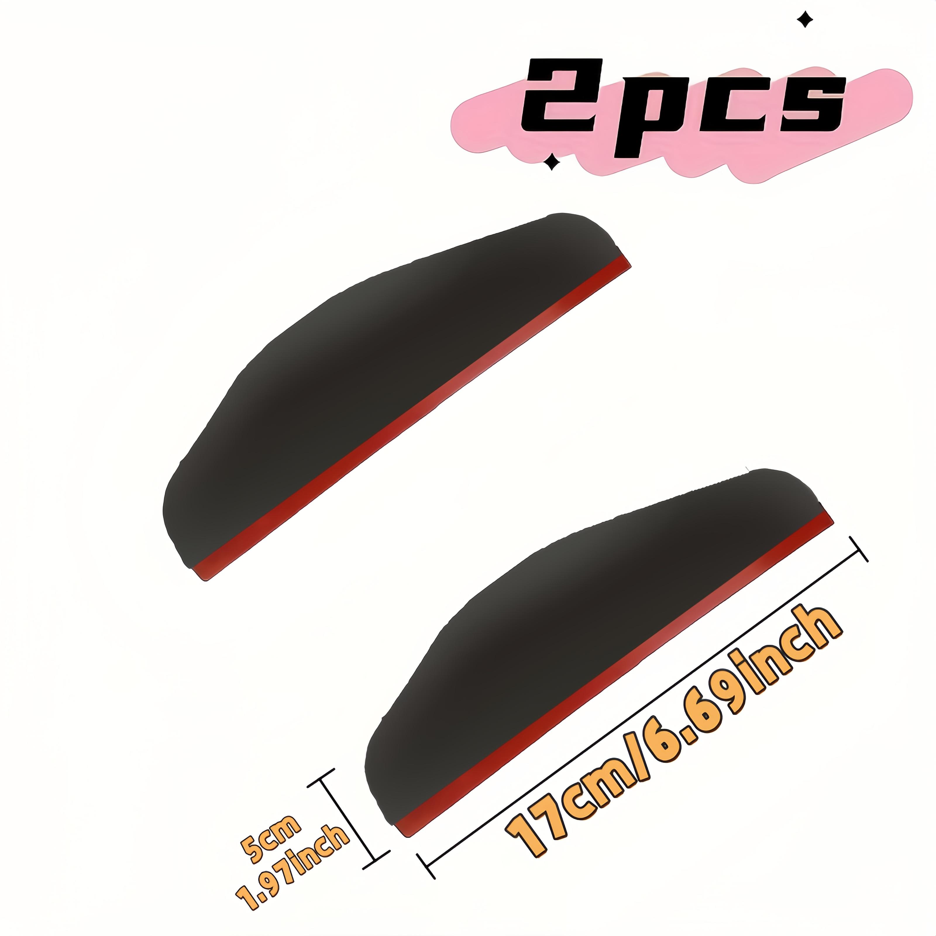 

Two car rearview mirror rain covers, essential items for rainy days, windshield covers, car rearview mirror accessories