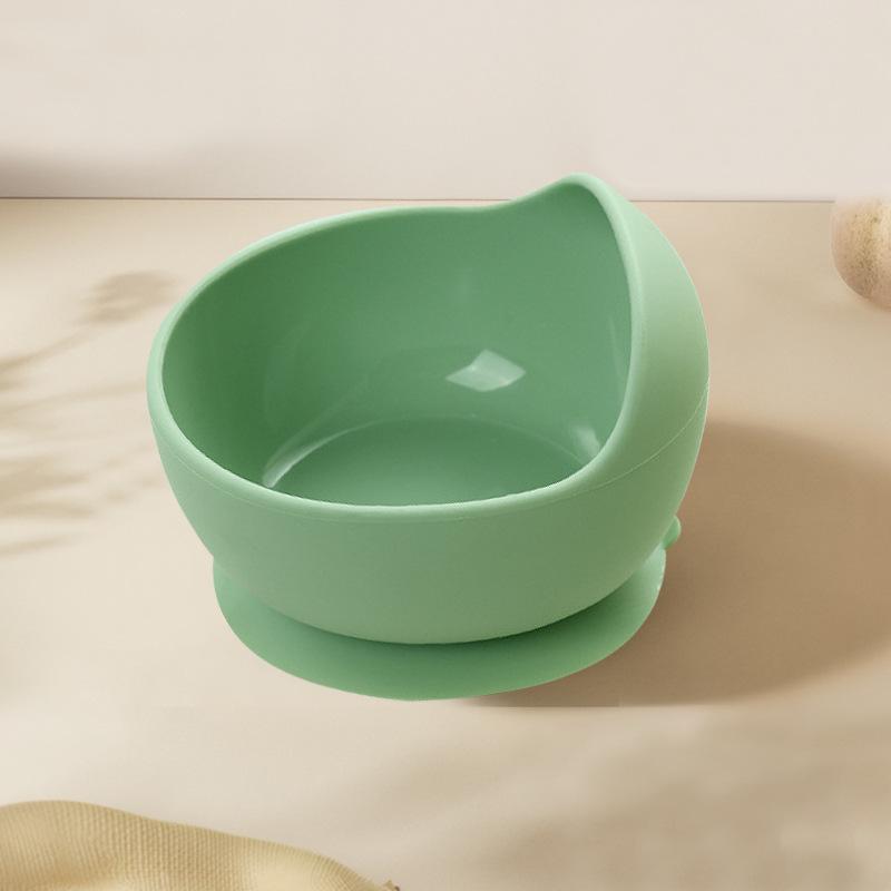 Silicone Snail Baby Bowl: Stainless Steel, Suction Cup, Anti-Fall Training Bowl for Toddlers