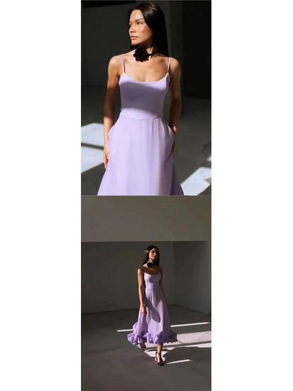 Large 3D A-Line Skirt with Hanging Straps