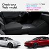 For Tesla New Model Y 2025 Launch Juniper Rear Trunk Side Storage Box with Flocking or TPE Lids Covers and Drawstring