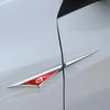 2pcs Car Badge Side Door Fender Stickers For Citroen C1 Logo Car Universal Fender Emblem Metal Car Decoration Accessories