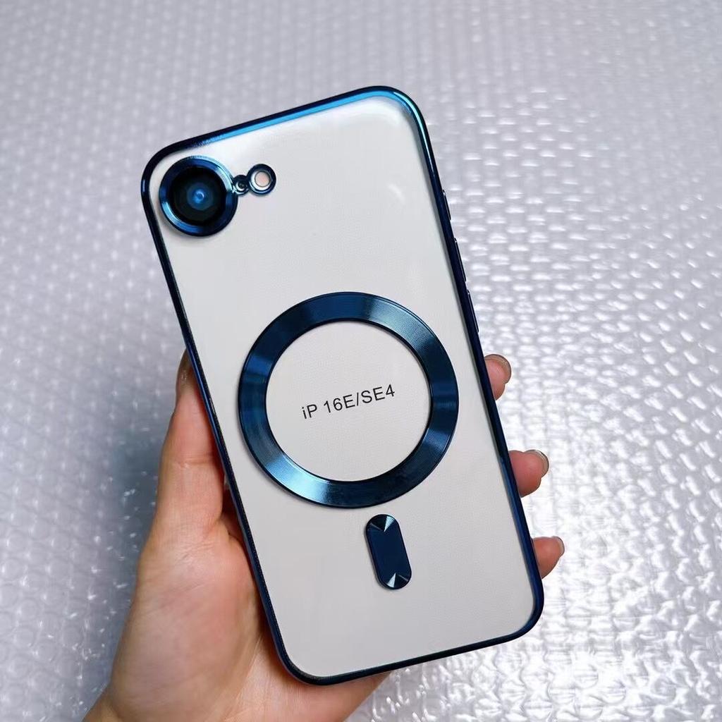 IPhone16 Electroplated CD Pattern 15 Mobile Phone Case with Tail Apple Magsafe Magnetic 12proma Soft Case Suitable