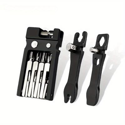 1/2Pcs Foldable Bicycle Hex Spoke Wrench Multi Function Repair Tool Kit MTB Chain Cutter Screwdriver Mountain Road Cycle Bike