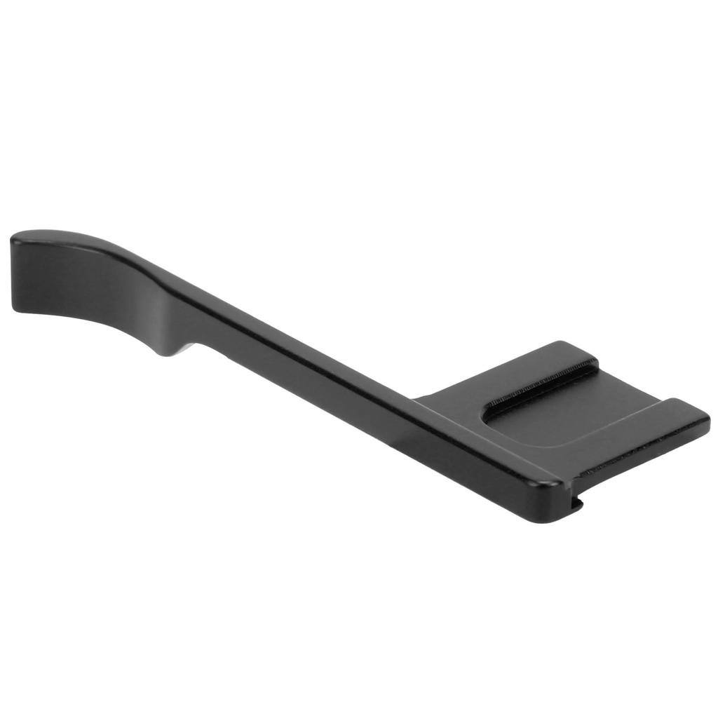 Camera Hot Shoe Thumbs Grips Aluminum Alloy Thumbs Rest Handle for Ricoh GR2Fujifilm X70Black