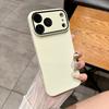 Matte PC Original Machine Feel Lens Protection Phone Case for iPhone 17 16 15 14 Plus 13 12 11 Pro Max Shockproof Bumper Cover