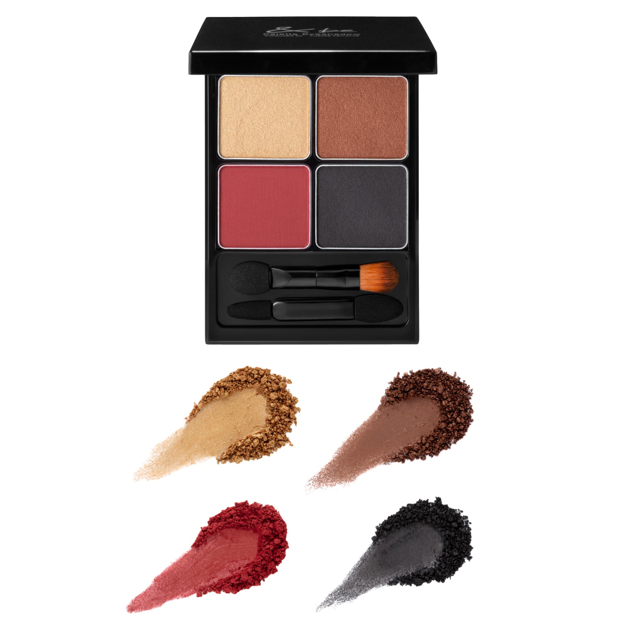 

[Official] &be Palette Eyeshadow Spice Red 7g / Eyeshadow Eye Makeup 3D High Color Payoff Strong Adhesion