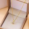Blauwe Zircon Geluks Oog Hanger Ketting voor Vrouwen Hand van Fatima Turkse Oog Sleutelbeen Kettingen Dames Choker Bruiloft Sieraden Cadeau