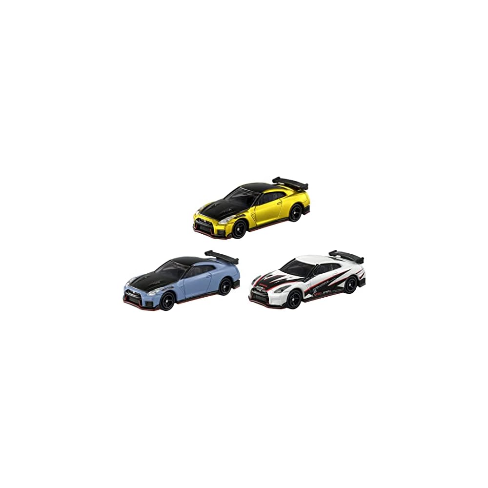 Tomica Nissan GT-R Collection 2022 Special Edition Gold Color, Stealth Gray, Drift Color Diecast Model Set