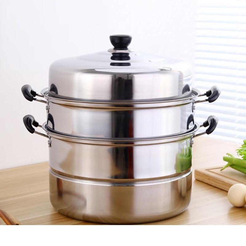 Wutuo Stainless Steel Induction Steamer and Soup Pot