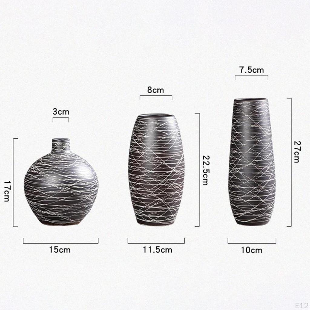 Ceramic Flower Vase Home Decor and Table Centerpieces Gifts for Family, Christmas, Wedding,