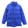 70s Vintage White Tag Down Jacket Bluish Men's Used