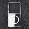 Transparent acrylic Magnetic Ring Phone Case For Samsung Z Flip 7 flip7 Galaxy Z Flip 6 5 4 3 Slim Camera protect Cover
