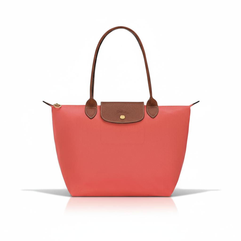 Longchamp Le Pliage Original Letter Embossed