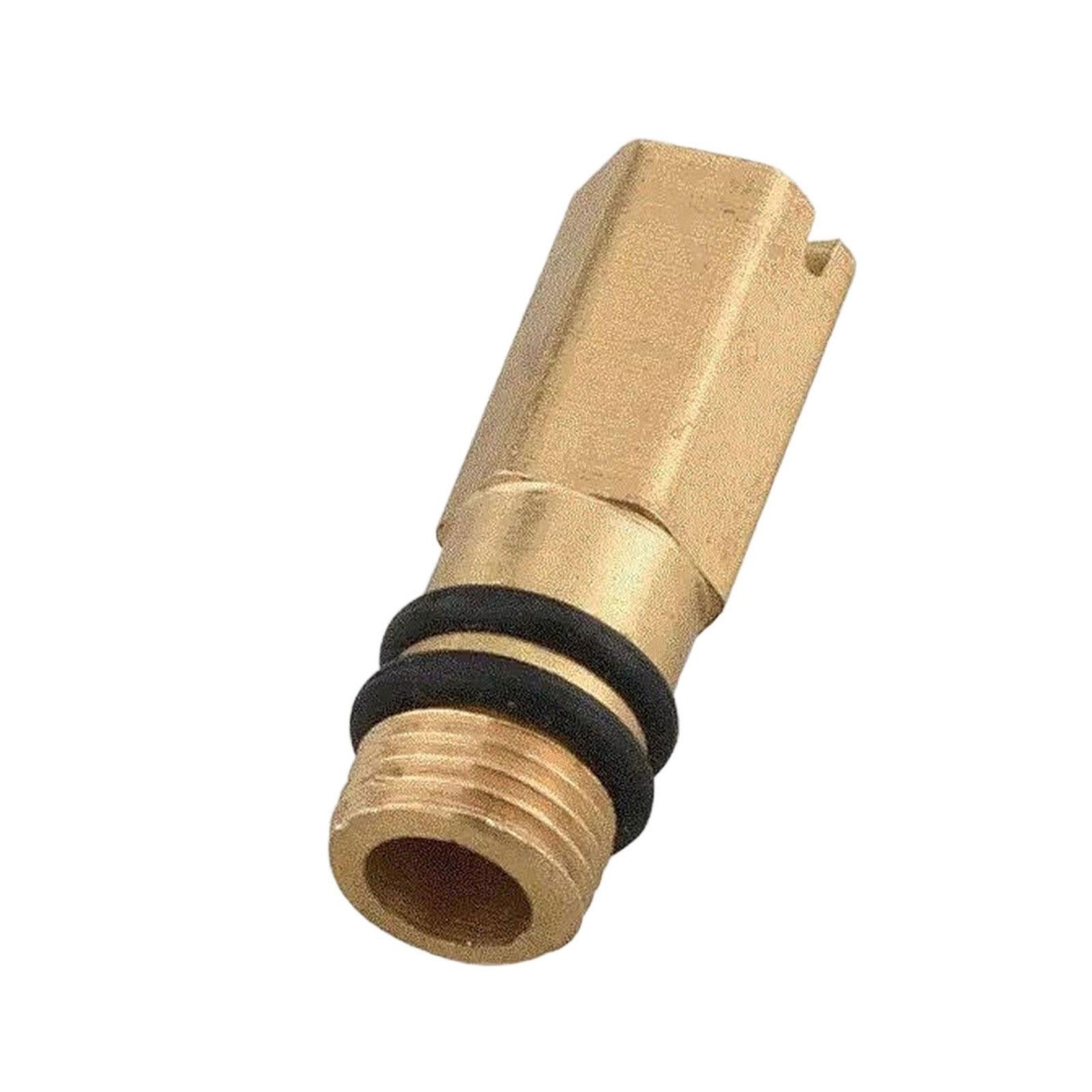 

Brass Plug Caps M10x10mm Faucet Connector Plugs for Sealing Hot Cold Water Supply Lines in Bathroom Kitchen Faucets