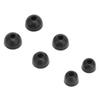 6pcs Eartips Replacement Noise Isolation Soft Professional Foam Ear Tips for Most of Earphones