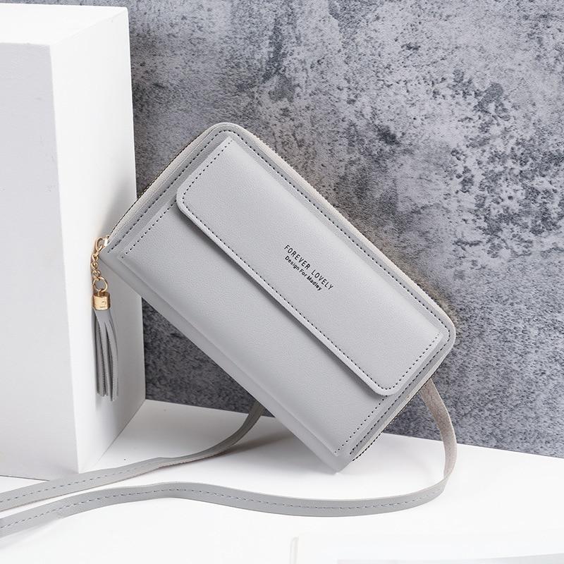 Soft Leather Women Crossbody Bags Big Capacity Shoulder Bag Fashion Phone Pouch Mini Messenger Bag Clutch Wallet for Girl Bolsas