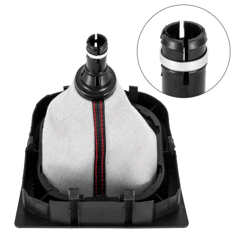 5/6 Speed Integrated Modified Gear Shift Knob & Dust Boot for VW Golf 5/6 -Car Transmission Lever, Durable Auto Accessories