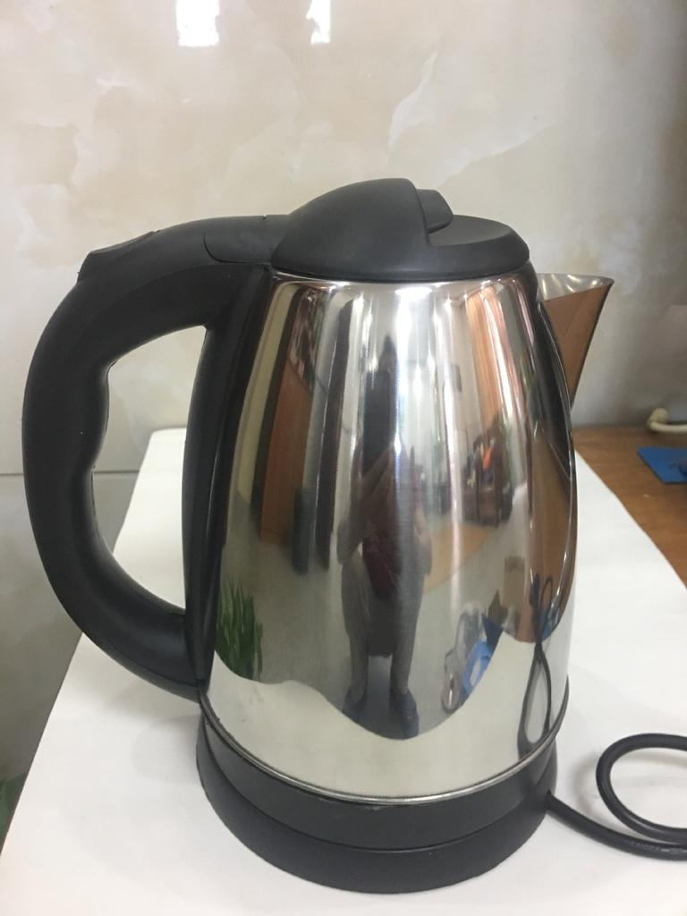 2.0L Stainless Steel Electric Kettle Silver Gray
