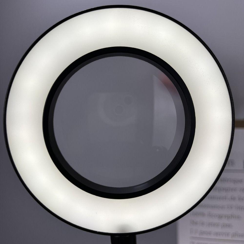 5X Magnification Loupe Magnifier Table Light Adjustable Levels Clip on Desk Lamp  Beauty Salon