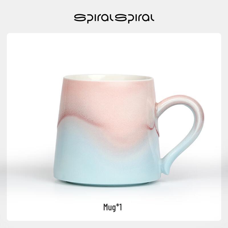 Xiangshang Gauze Series Ceramic Mug with Lid