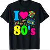 I Love The 80s T Shirts for Boys Party Funny Vintage Brithday T Shirt Best Gift Children Tops & Tees Pure Cotton Casual Tshirts