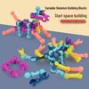 Multifunctional Children's Skeleton Joint Building Blocks: DIY Educational Plug-In Assembly Toys