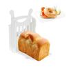 Portable ABS  Bread Cutter With Ergonomic Designs Sandwich Cutting Tool For Consistent Thickness And Quick Cleaning