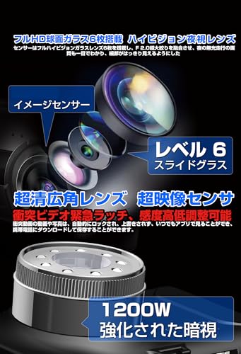 Car Dashcam with Front and Rear Cameras, Compact Design, 3MP Resolution, 1296P Resolution, 170-Degree Ultra-Wide Angle, 32GB Card Included, 3-inch LCD