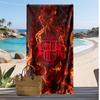 Asciugamano da Spiaggia con Stampa del Sunderland Football, Asciugamano Grande Morbido ad Asciugatura Rapida per Spiaggia Campeggio Nuoto