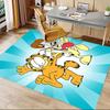 1pc Garfield Odies Playtime Carpet for Playroom Bedroom Living Room Sofa Home Decor,kids Game Area Rug Non-slip Floor Mat Y72329