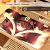 HYBXAXC Genshin Impact Hu Tao Anime Rubber Mouse Pad Large Mousepad Mat Deskmat Pc Accessories Desk Protector Gamer Keyboard Pad