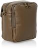 Chiemi Sacs 2-Face 2-Way Shoulder Bag with Logo Belt, Simple Design, and Functional Pockets, 2402-6249, Brown