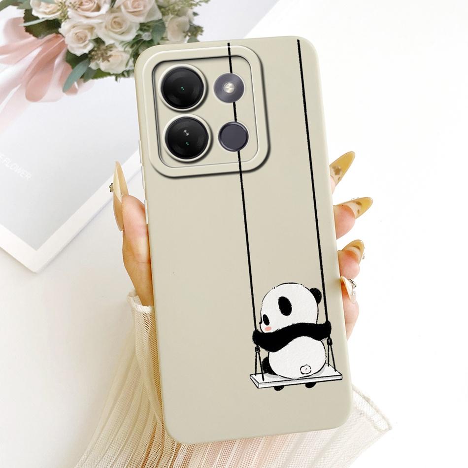 For Infinix Smart 7 HD / Smart7 Plus Cute Cat Flower Cartoon Phone Case For Infinix Smart 7HD 7Plus Soft Silicone Covers Bumpers